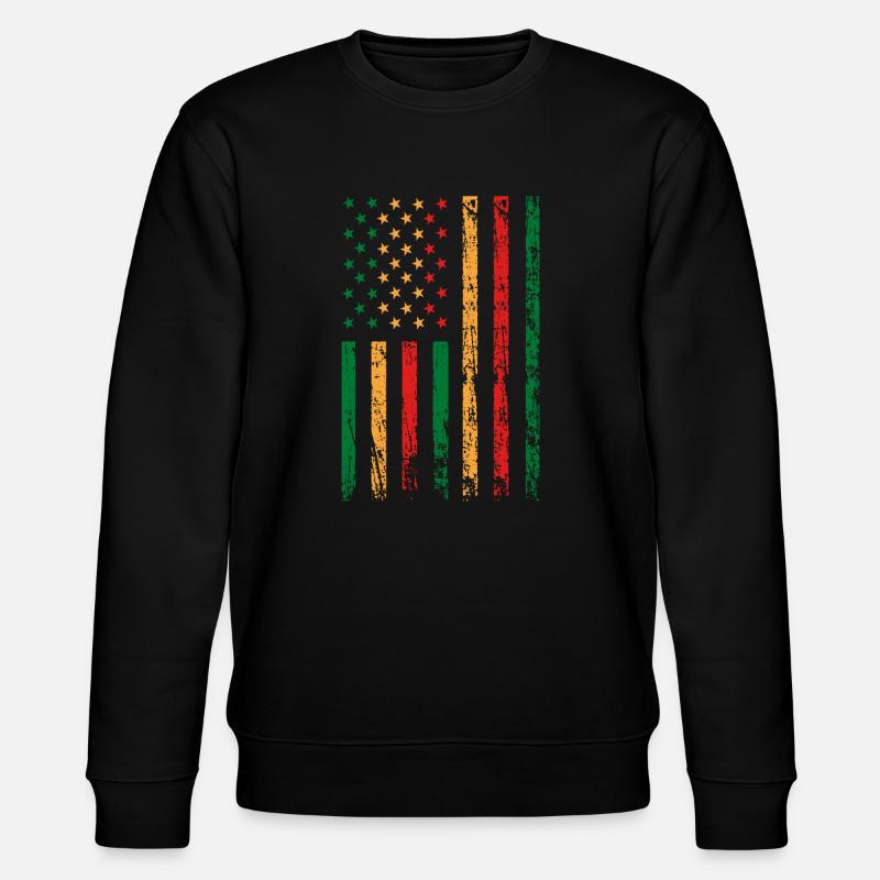 Fête du drapeau afro-américain - Sweat bio CHANGER Stanley/Stella Unisexe - noir