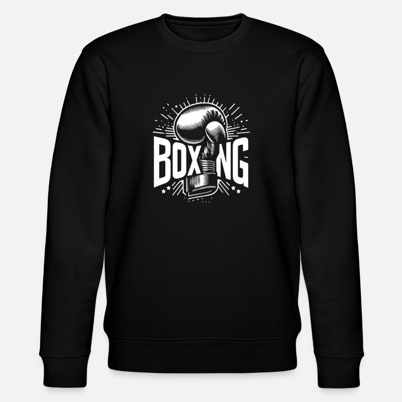Boxe Boxe - Sweat bio CHANGER Stanley/Stella Unisexe - noir