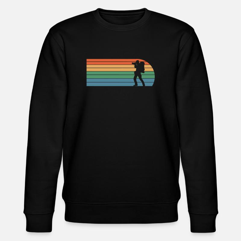 Photographe rétro - Sweat bio CHANGER Stanley/Stella Unisexe - noir