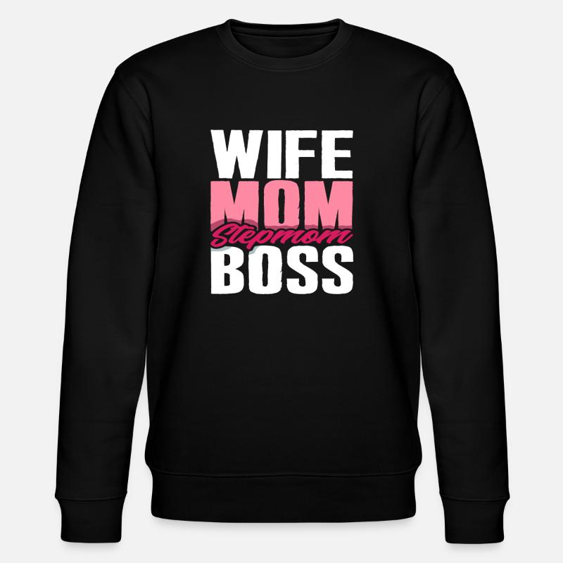 Belle-mère - Sweat bio CHANGER Stanley/Stella Unisexe - noir