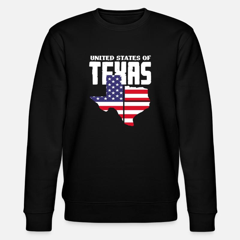 Fier Texas texan - Sweat bio CHANGER Stanley/Stella Unisexe - noir