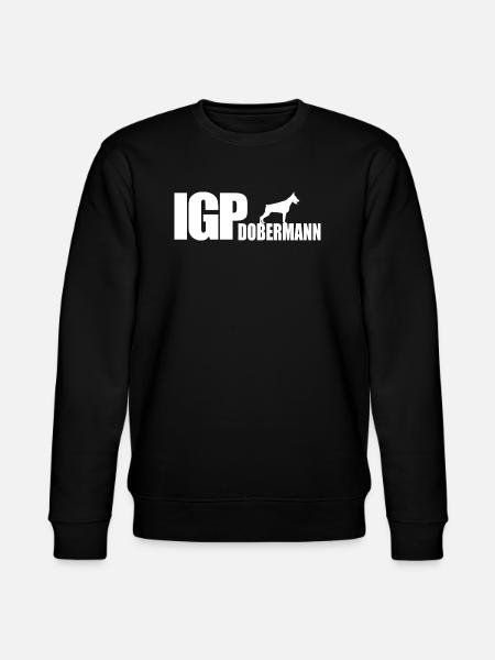 IGP DOBERMANN dog dogs Wilsigns dog sport - Stanley/Stella CHANGER Unisex Organic Sweatshirt - black