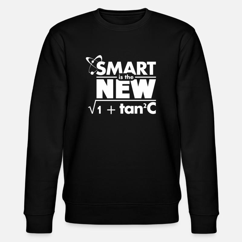 Smart is the new... - Stanley/Stella Unisex Bio-Sweatshirt CHANGER - Schwarz