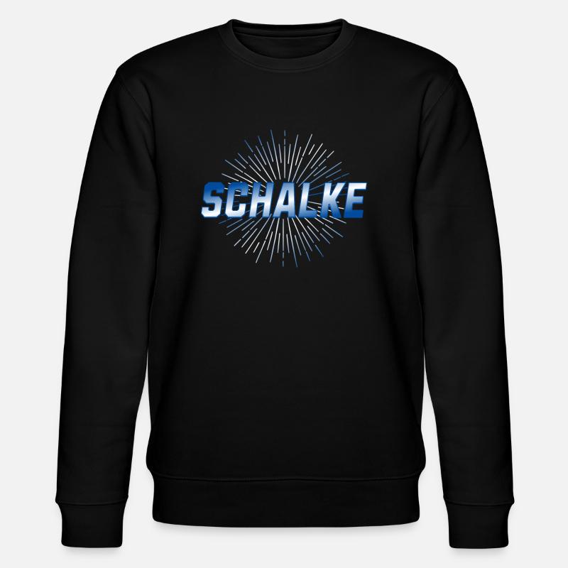 Schalke - Stanley/Stella Unisex Bio-Sweatshirt CHANGER  - Schwarz