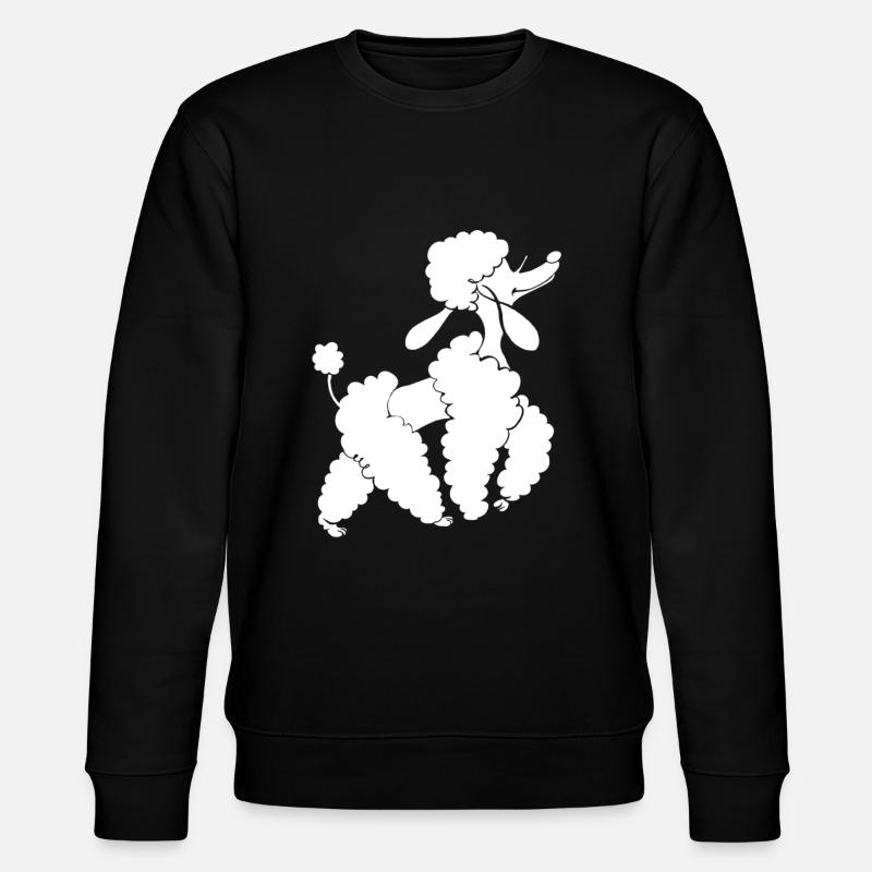 Pudel - Stanley/Stella Unisex Bio-Sweatshirt CHANGER  - Schwarz