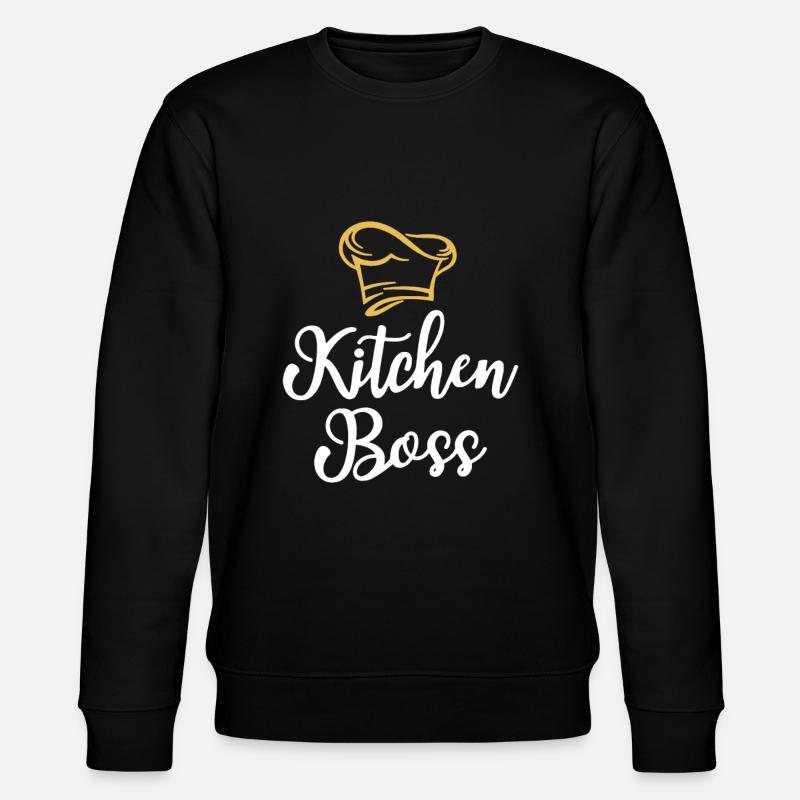 Chef de cuisine Cuisson Cuisson - Sweat bio CHANGER Stanley/Stella Unisexe - noir