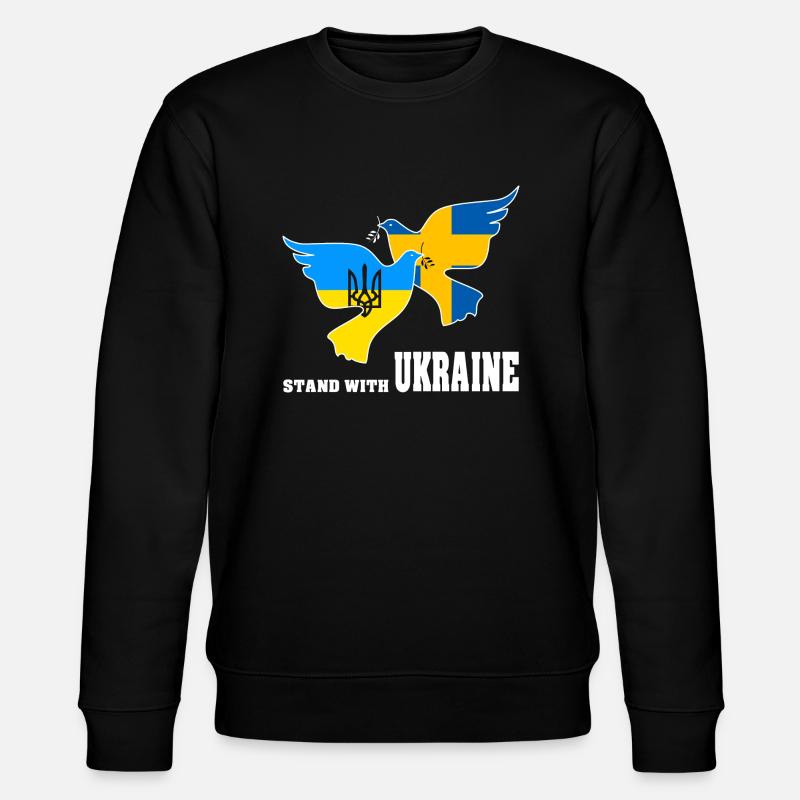 Ukraine - Sweat bio CHANGER Stanley/Stella Unisexe - noir