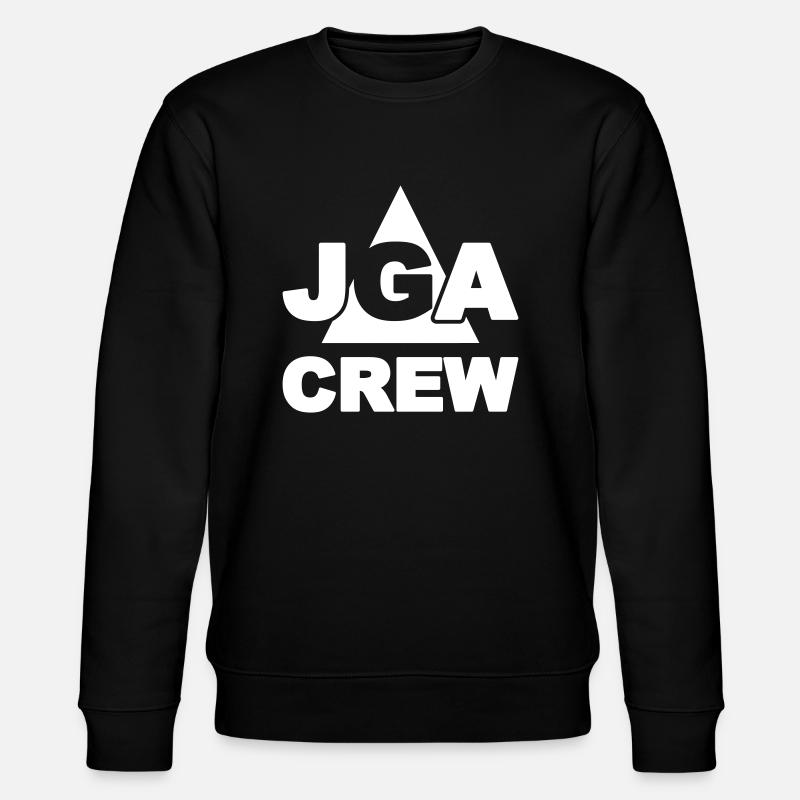 JGA Crew - Stanley/Stella Unisex Bio-Sweatshirt CHANGER  - Schwarz