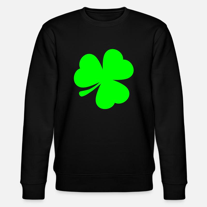irish - Stanley/Stella Unisex Bio-Sweatshirt CHANGER - Schwarz