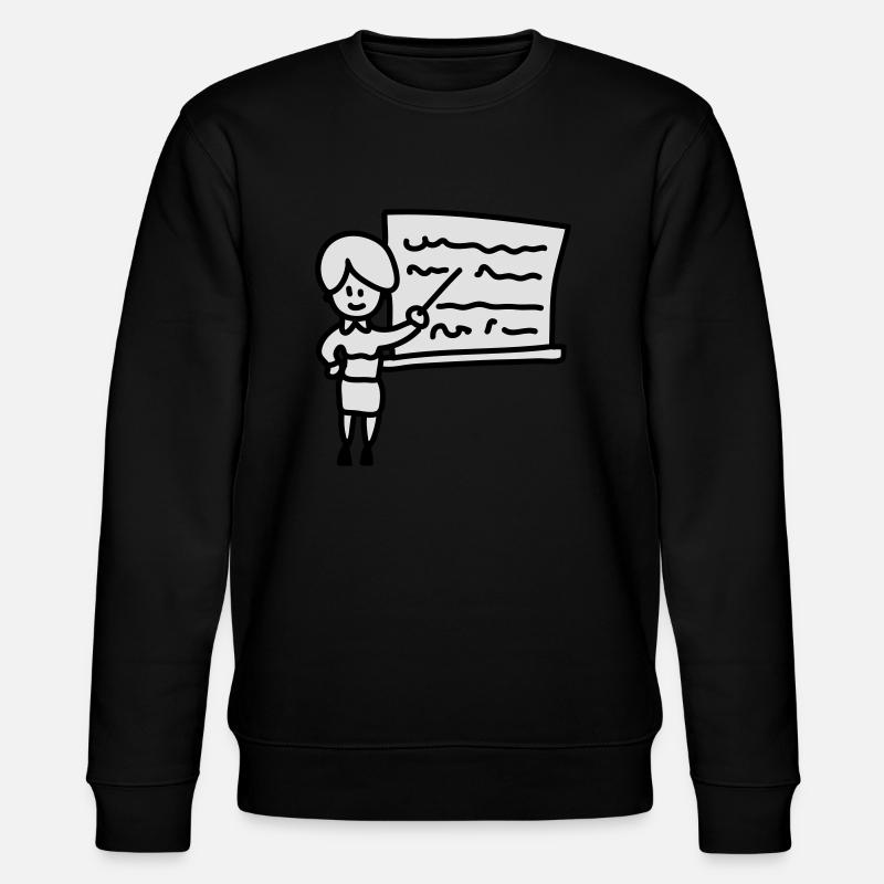 Lehrerin - Stanley/Stella Unisex Bio-Sweatshirt CHANGER  - Schwarz