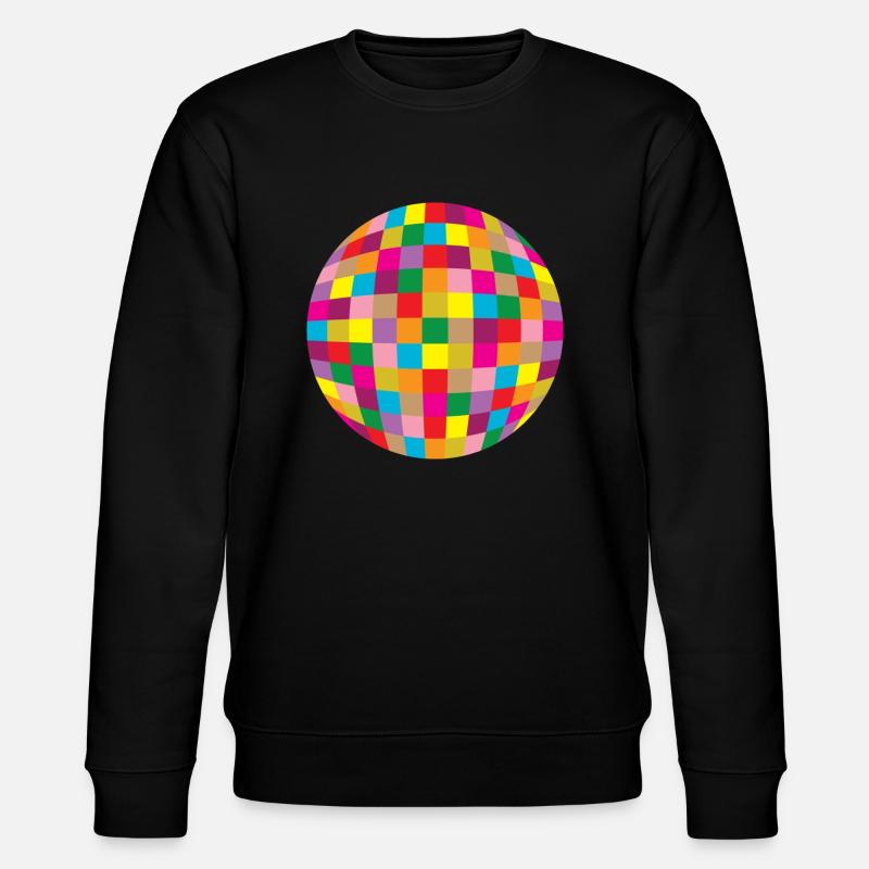 Boule disco - Sweat bio CHANGER Stanley/Stella Unisexe - noir