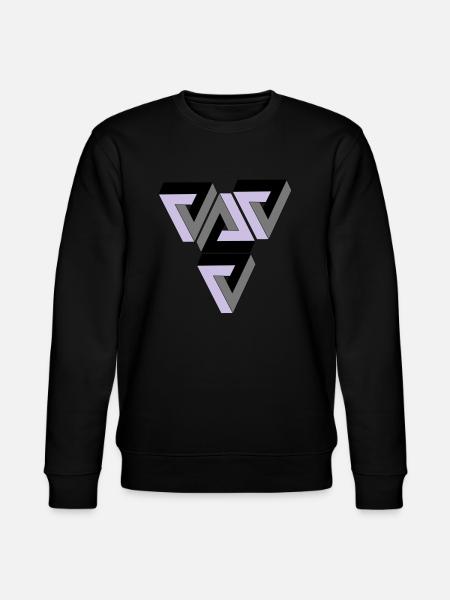 Penrose Triangle - Sweat bio CHANGER Stanley/Stella Unisexe - noir