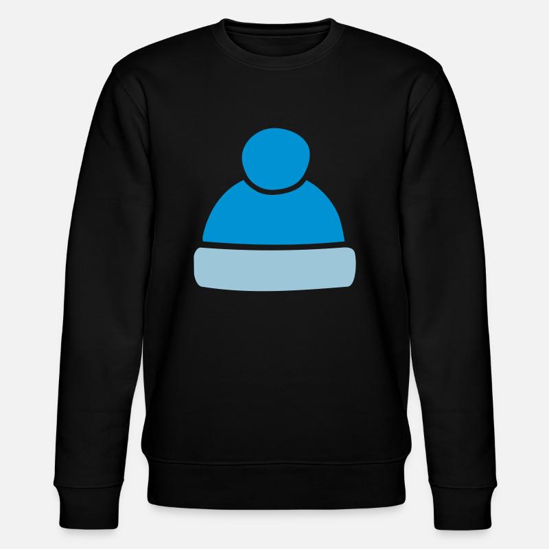 Hat - Stanley/Stella CHANGER Unisex Organic Sweatshirt - black