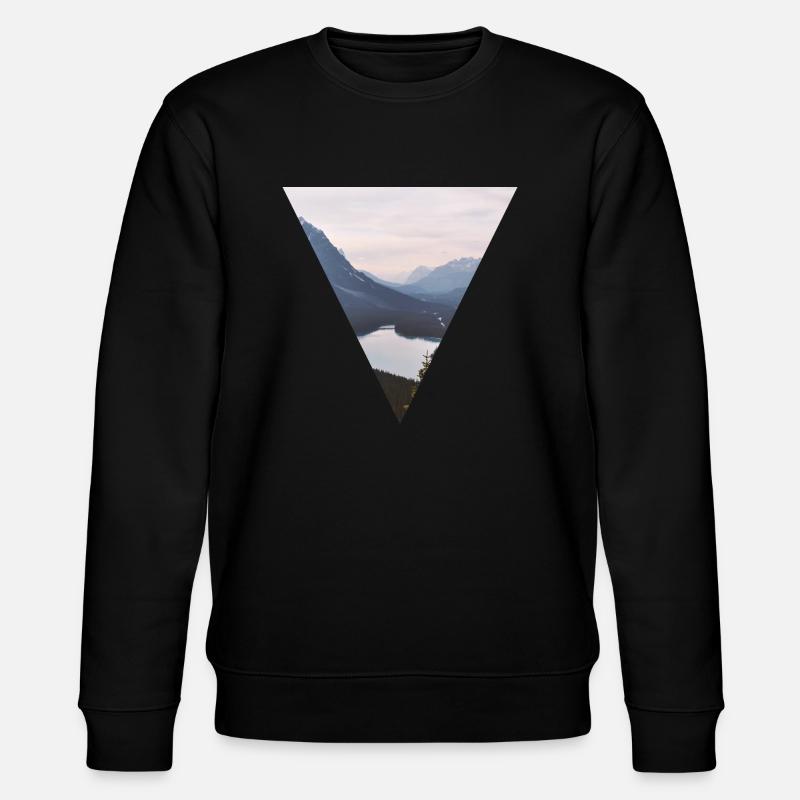 Berg - Stanley/Stella Unisex Bio-Sweatshirt CHANGER  - Schwarz