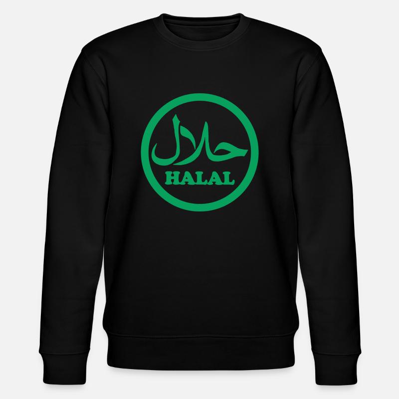 Halal Wallah - Stanley/Stella Unisex Bio-Sweatshirt CHANGER  - Schwarz