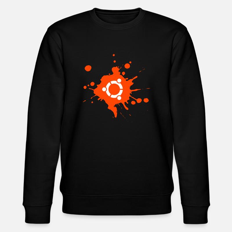 Conception originale d’Ubuntu1 - Sweat bio CHANGER Stanley/Stella Unisexe - noir
