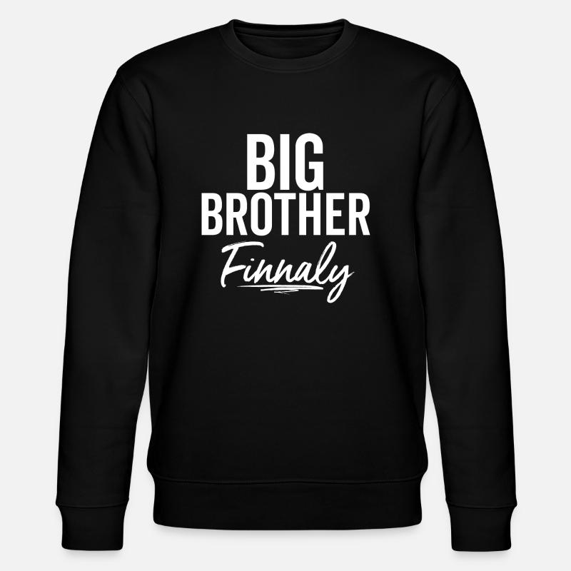 Großer Bruder Finnaly - Stanley/Stella Unisex Bio-Sweatshirt CHANGER - Schwarz