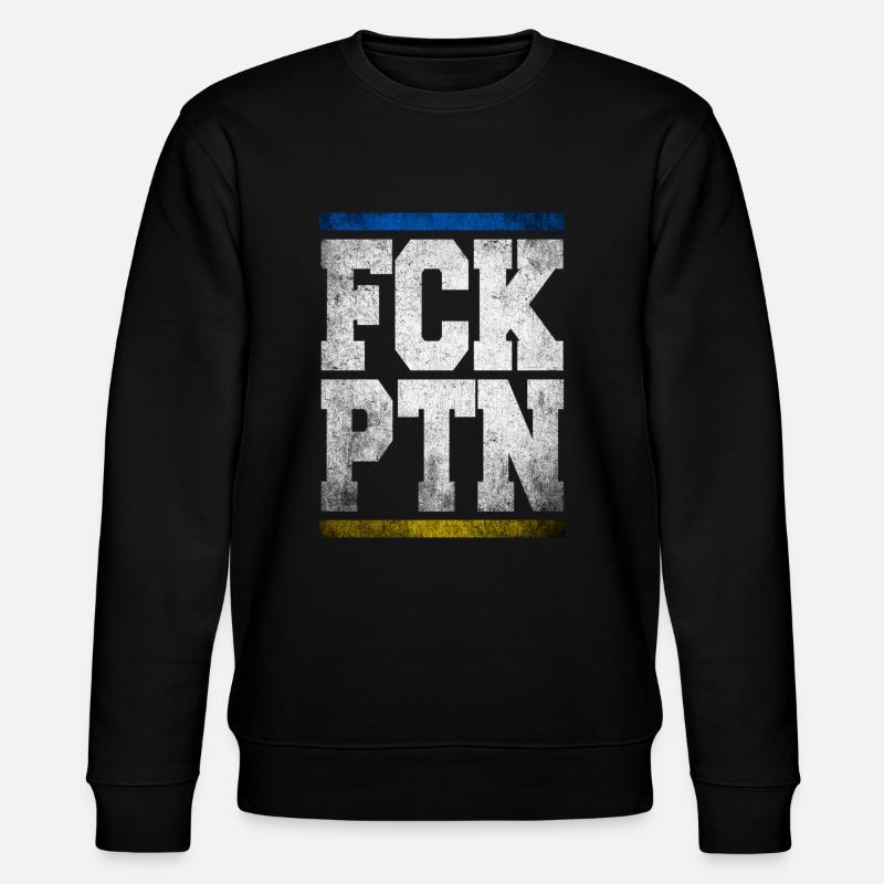 FCK PTN - Stanley/Stella Unisex Bio-Sweatshirt CHANGER  - Schwarz