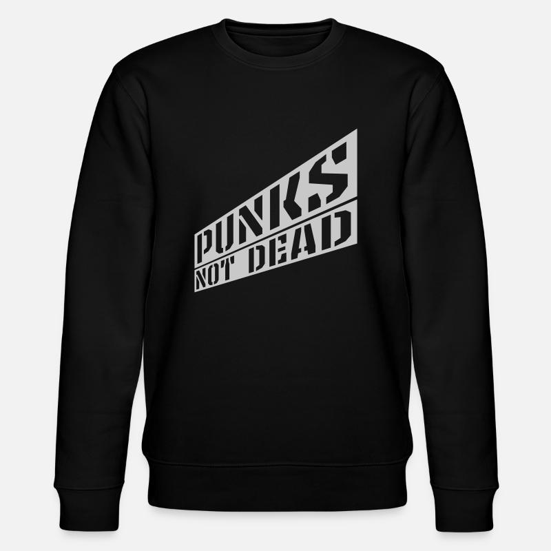 punks pas mort citation - Sweat bio CHANGER Stanley/Stella Unisexe - noir