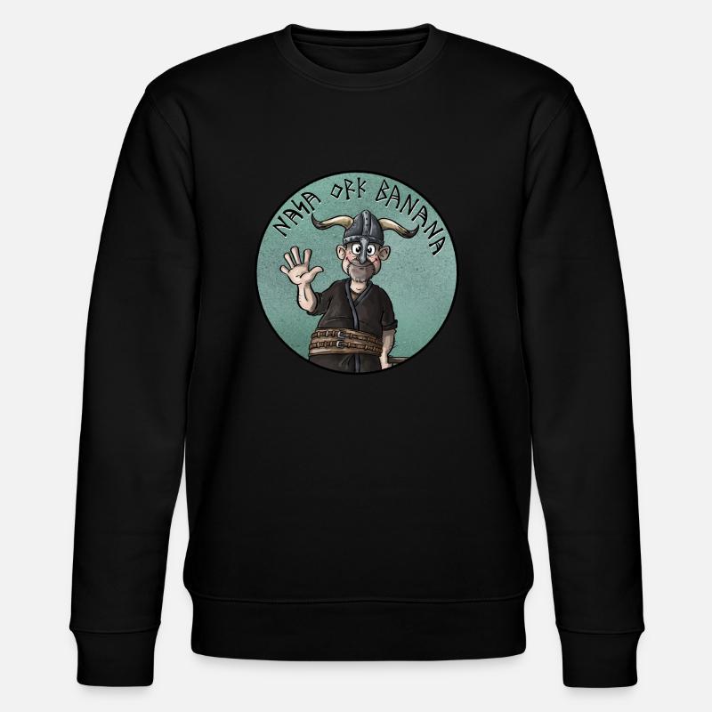 Nez Orc Banane - Sweat bio CHANGER Stanley/Stella Unisexe - noir