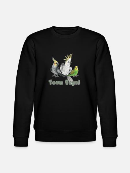 Team Vogel - Stanley/Stella Unisex Bio-Sweatshirt CHANGER - Schwarz