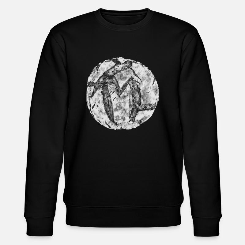 Tm-Brot - Stanley/Stella Unisex Bio-Sweatshirt CHANGER  - Schwarz