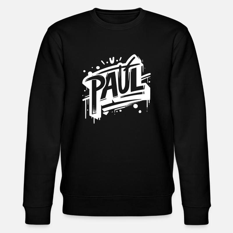 Nom de Paul Graffiti - Sweat bio CHANGER Stanley/Stella Unisexe - noir
