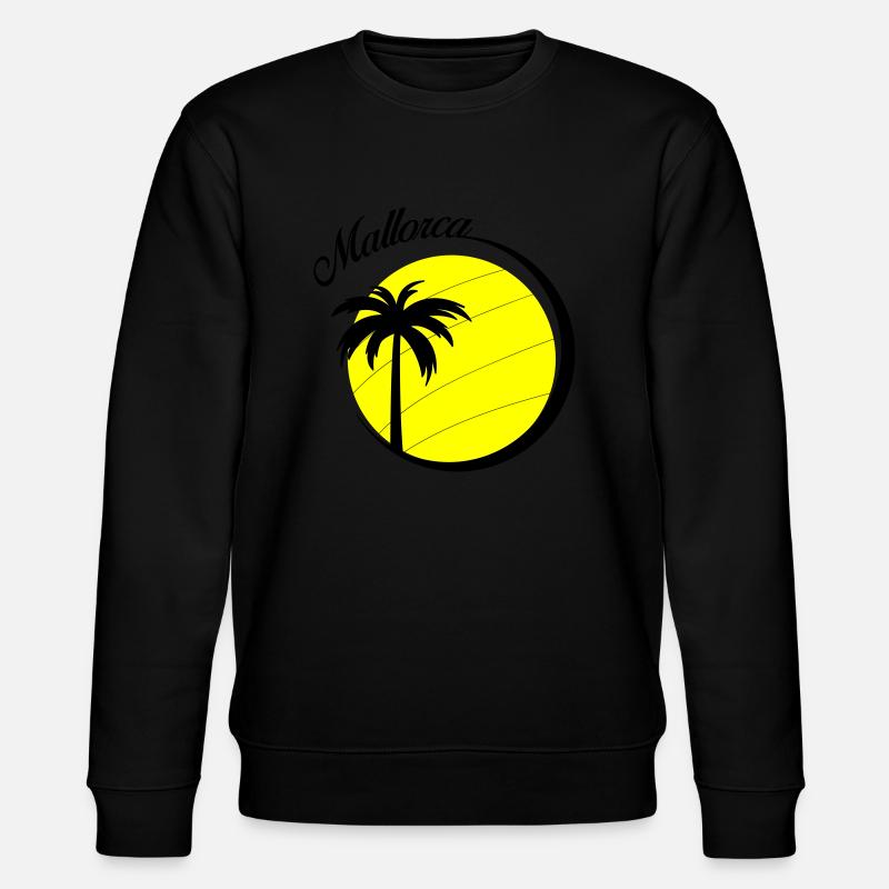 mallorca - Stanley/Stella Unisex Bio-Sweatshirt CHANGER  - Schwarz