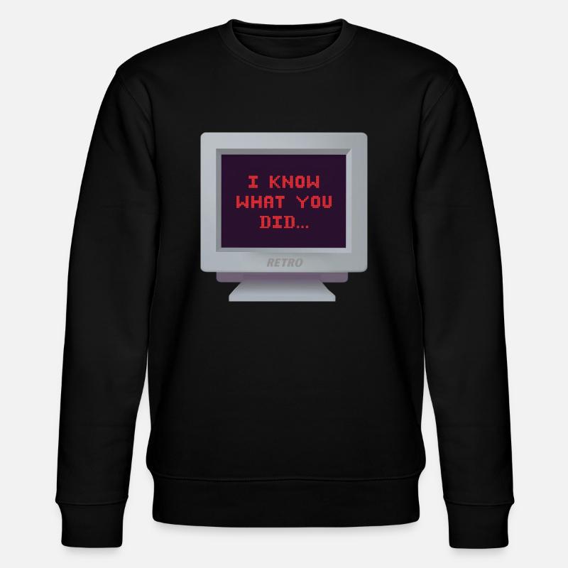 CRT design - Le témoin - Sweat bio CHANGER Stanley/Stella Unisexe - noir