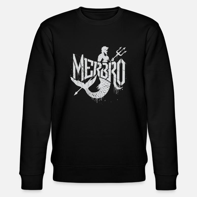 Merbro - Mysterious Hydropower - Stanley/Stella CHANGER Unisex Organic Sweatshirt - black