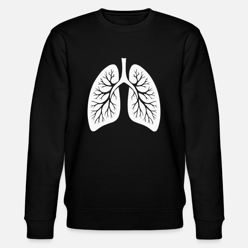 poumon - Sweat bio CHANGER Stanley/Stella Unisexe - noir