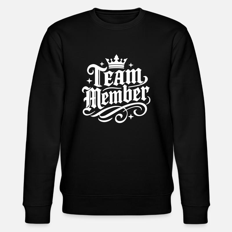 Membre de l’équipe Krone - Sweat bio CHANGER Stanley/Stella Unisexe - noir