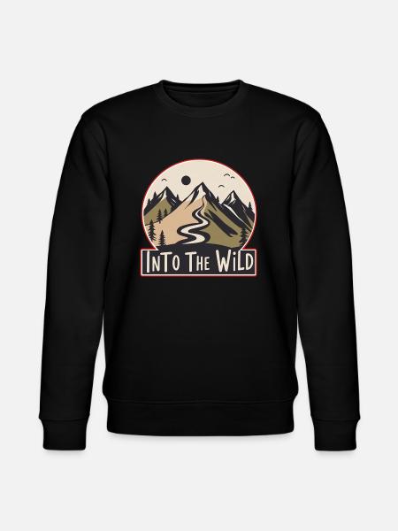 IntoTheWild - Stanley/Stella CHANGER Unisex Organic Sweatshirt - black