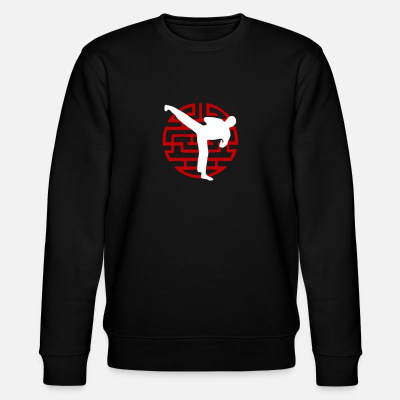 Karaté Sidekick - Sweat bio CHANGER Stanley/Stella Unisexe - noir