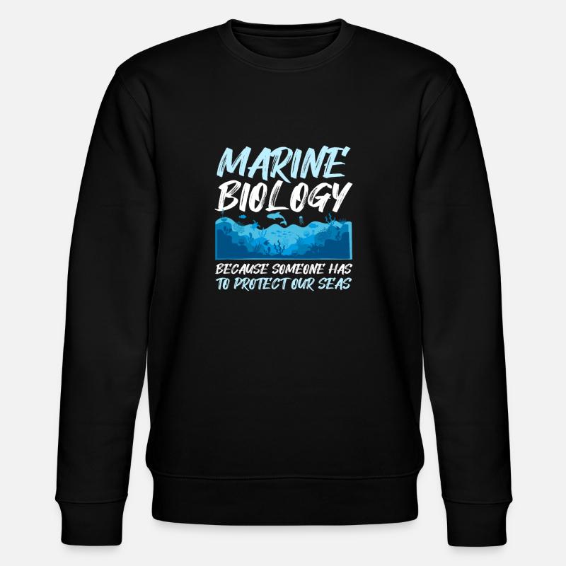 Biologiste marin sous l’eau - Sweat bio CHANGER Stanley/Stella Unisexe - noir