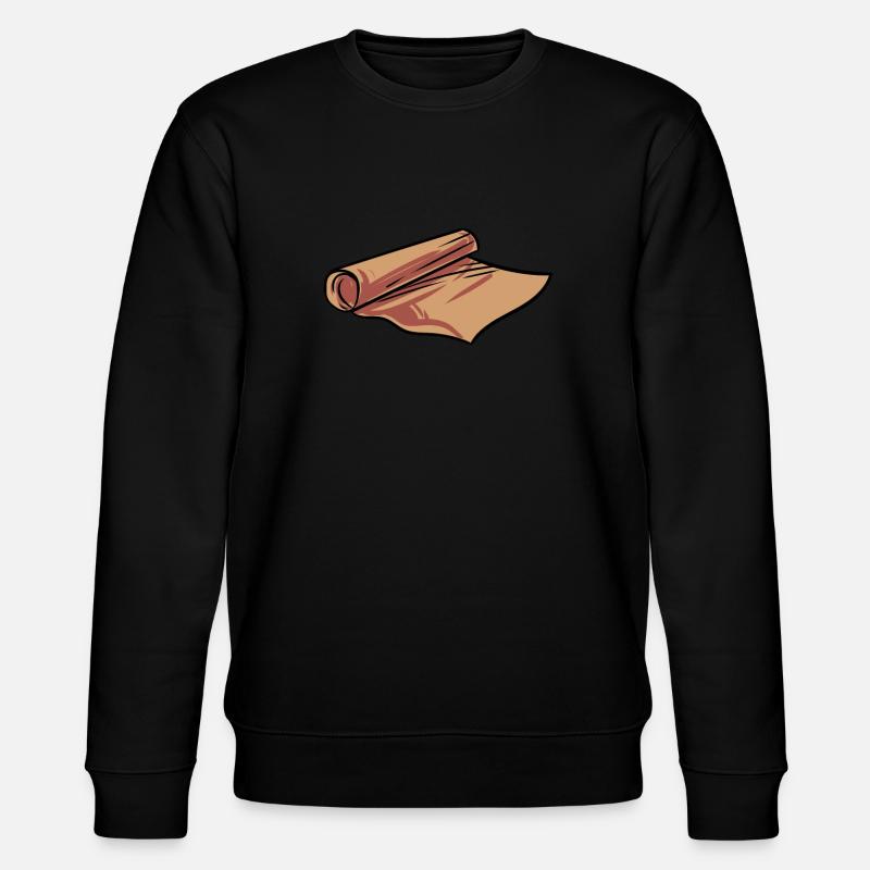 Pergamentpapier - Stanley/Stella Unisex Bio-Sweatshirt CHANGER  - Schwarz