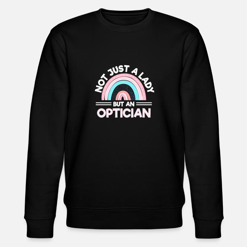 Ophtalmologiste Optométriste - Sweat bio CHANGER Stanley/Stella Unisexe - noir