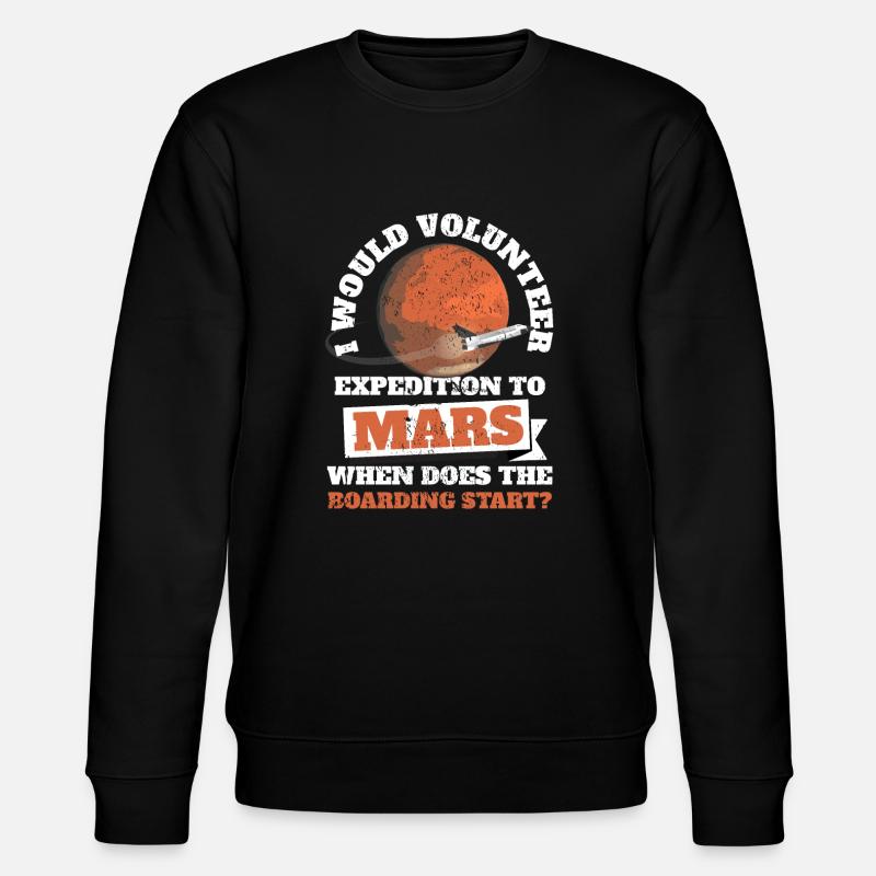 Astrologues Mars Skywatchers Espace - Sweat bio CHANGER Stanley/Stella Unisexe - noir