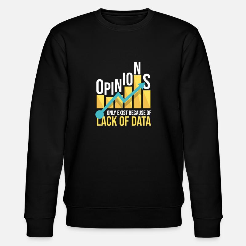 Datenwissenschaftler - Stanley/Stella Unisex Bio-Sweatshirt CHANGER  - Schwarz