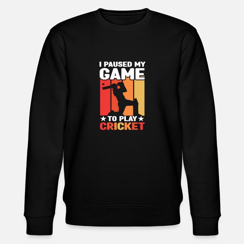 Lanceur de cricket - Sweat bio CHANGER Stanley/Stella Unisexe - noir