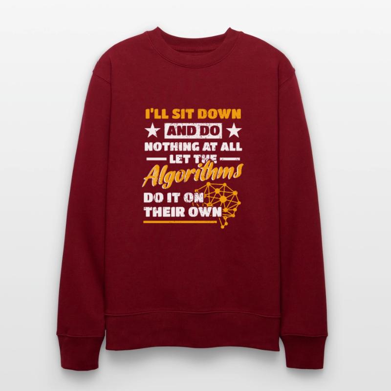 Algorithmen Computerprogrammierer Roboteringenieur Stanley/Stella Unisex Bio-Sweatshirt CHANGER 