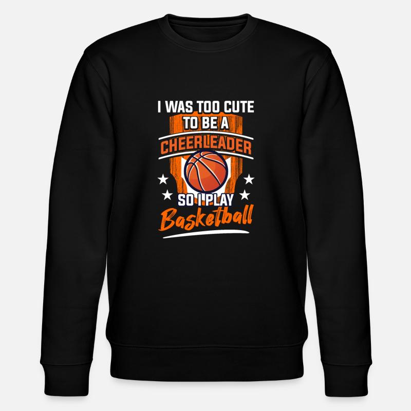Basketball - Stanley/Stella Unisex Bio-Sweatshirt CHANGER  - Schwarz