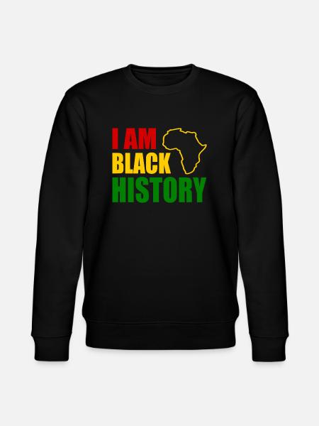 I am black history - Stanley/Stella CHANGER Unisex Organic Sweatshirt -
