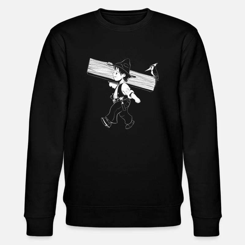 Charpentier - Sweat bio CHANGER Stanley/Stella Unisexe - noir