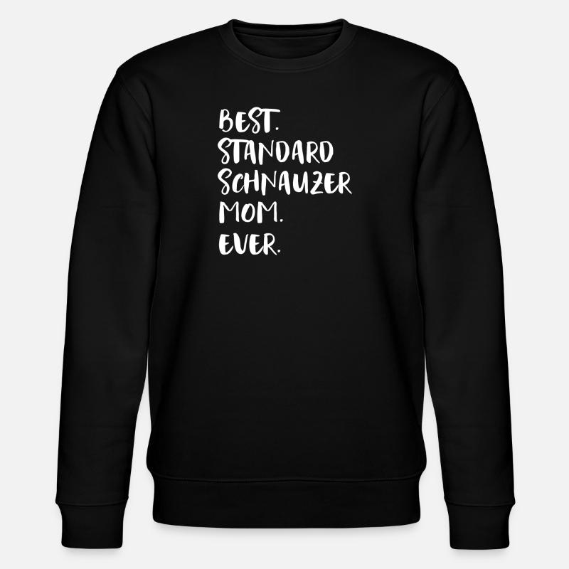 Standard Schnauzer - Stanley/Stella CHANGER Unisex Organic Sweatshirt - black