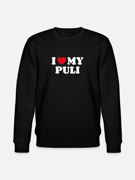 J’aime mon Puli - Sweat bio CHANGER Stanley/Stella Unisexe - noir