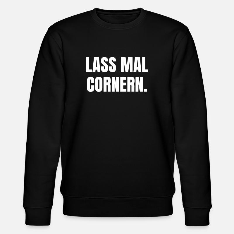 Corners - Stanley/Stella CHANGER Unisex Organic Sweatshirt - black