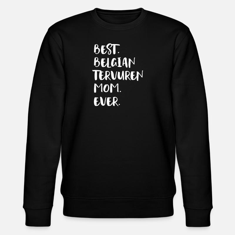 Belgian Tervuren - Stanley/Stella CHANGER Unisex Organic Sweatshirt - black