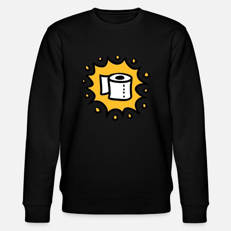 Papier toilette papier toilette papier - Sweat bio CHANGER Stanley/Stella Unisexe - noir