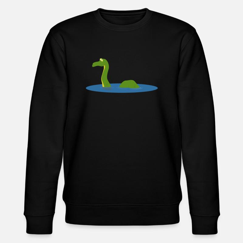 See Monster Meer - Stanley/Stella Unisex Bio-Sweatshirt CHANGER - Schwarz